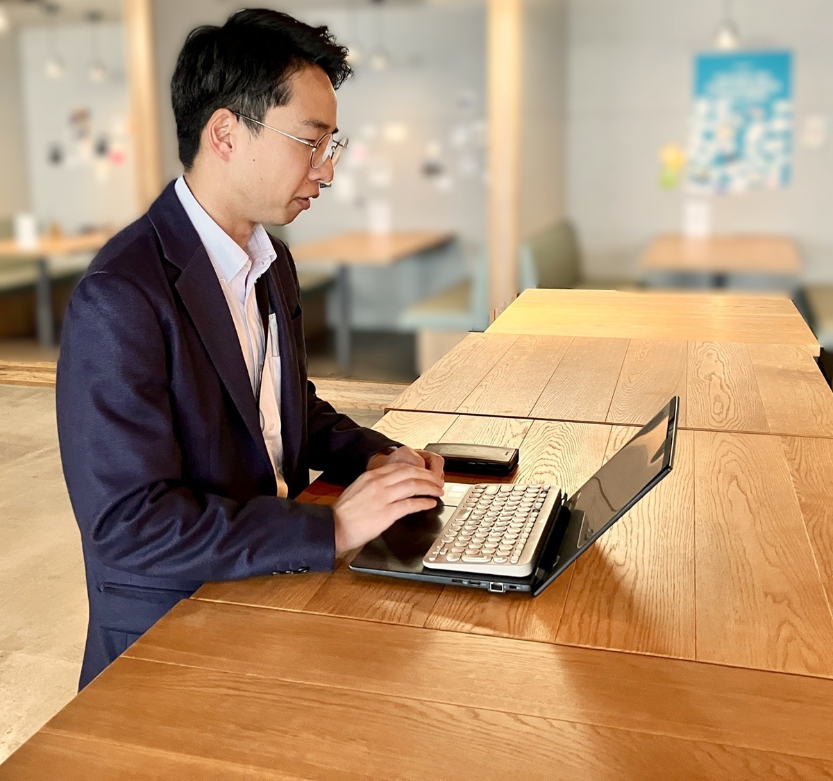 オフィスでの様子