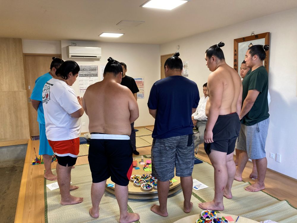 振り返りの様子