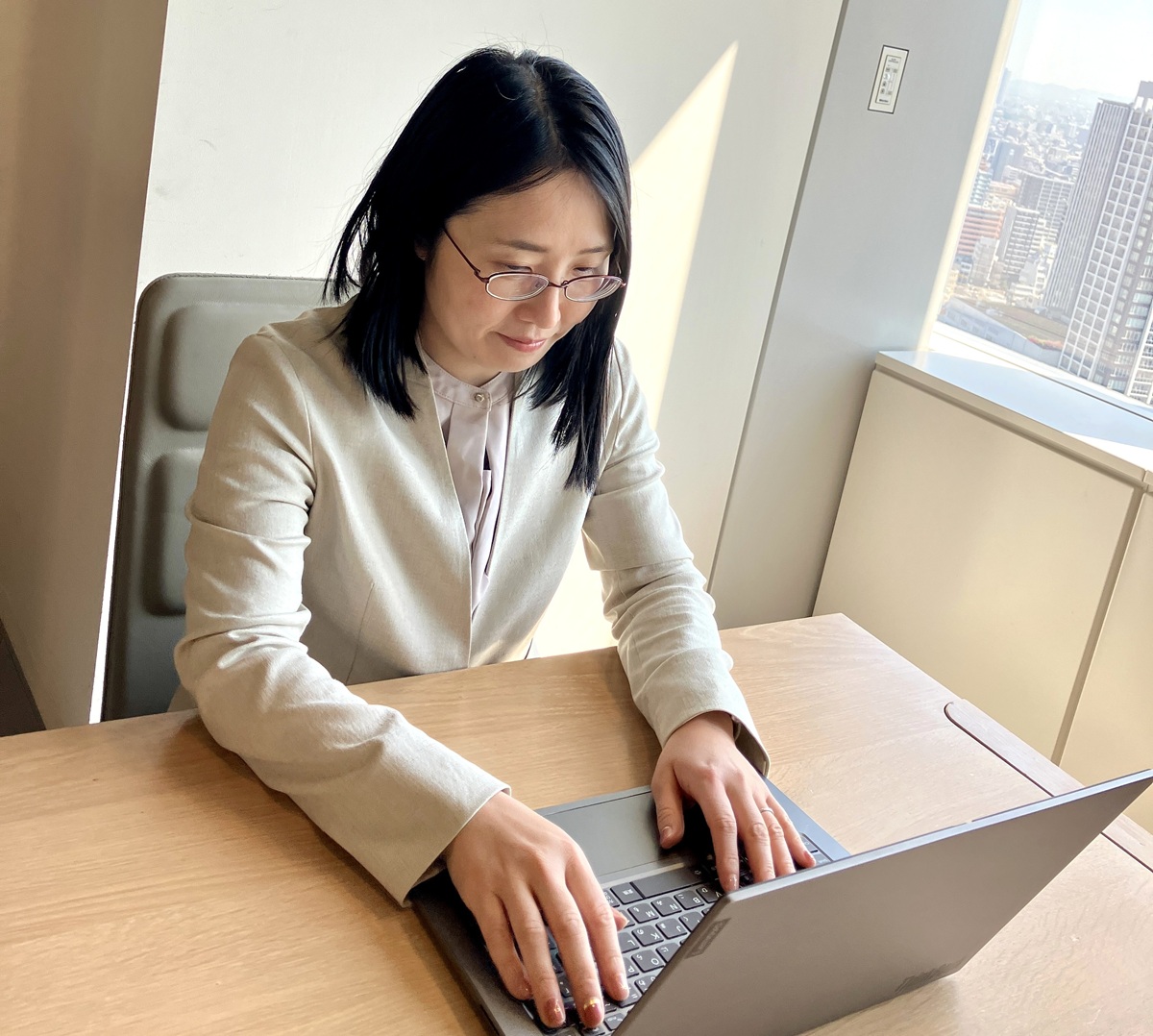 オフィスでの様子